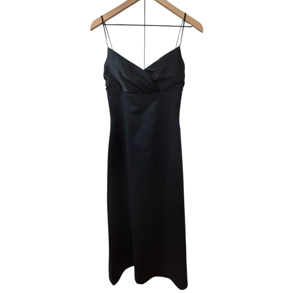 EUC Jim Hjelm Occasions Navy Dress 4